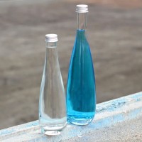 small glass soda/spring/mineral water bottle,glass drink bottle