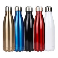 2019 promotional gift vacuum flask coked water bottle with customized logo